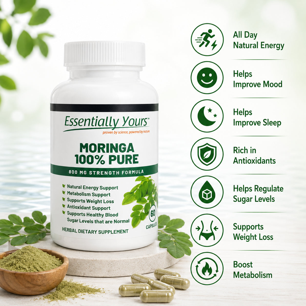 Moringa 100% Pure