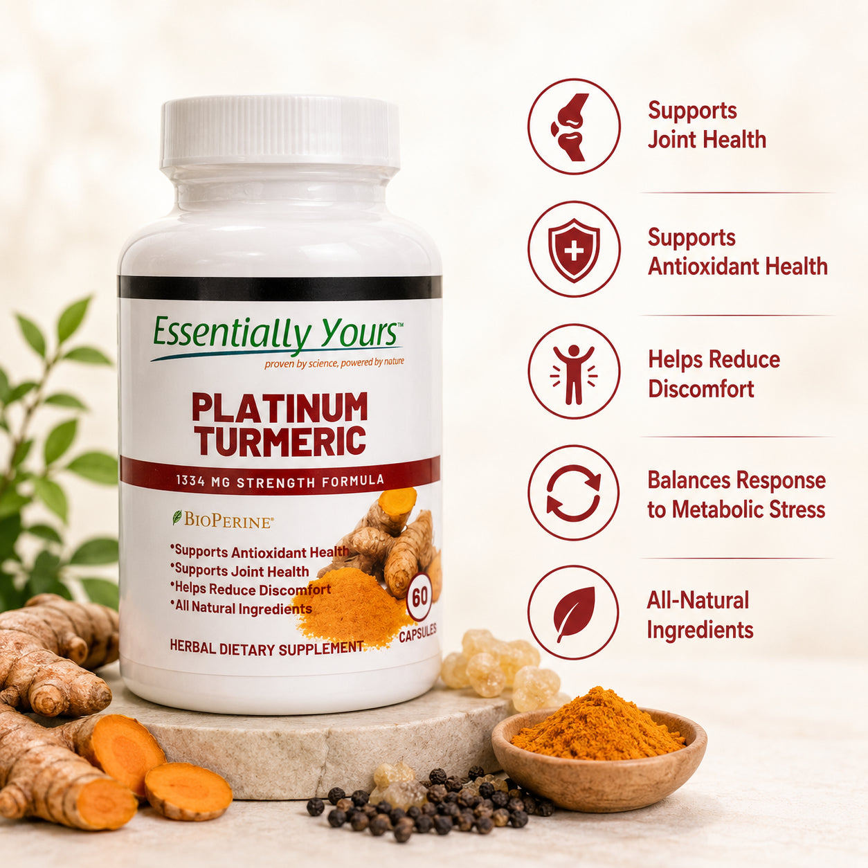 Platinum Turmeric